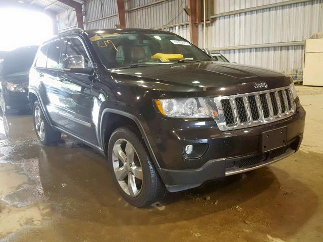 1C4RJFCT7CC296926 - 2012 JEEP GRAND CHER BLACK photo 1