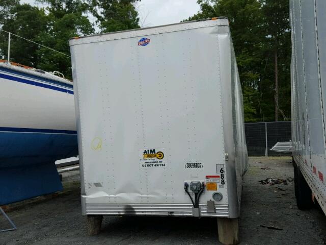 1UYVS253XHG907101 - 2017 UTILITY TRAILER WHITE photo 2