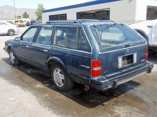 1G4AG85N9P6411418 - 1993 BUICK CENTURY SP BLUE photo 3