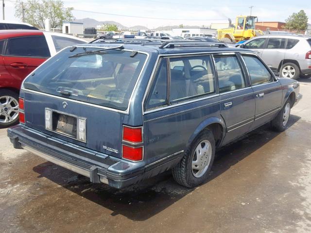 1G4AG85N9P6411418 - 1993 BUICK CENTURY SP BLUE photo 4