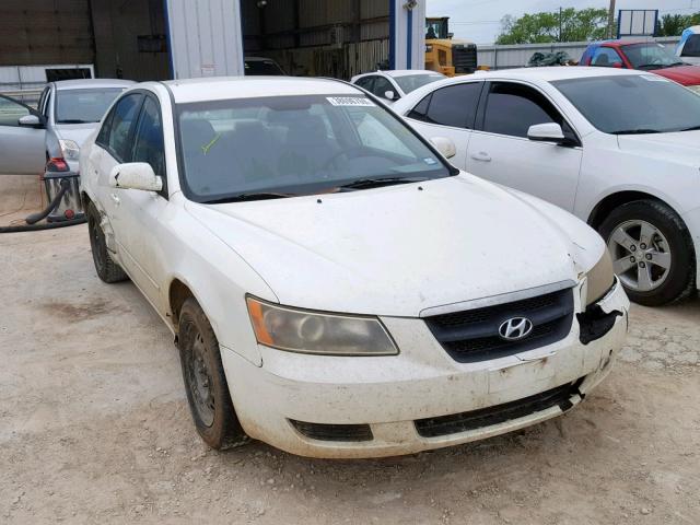 KMHET46C86A077509 - 2006 HYUNDAI SONATA GL WHITE photo 1