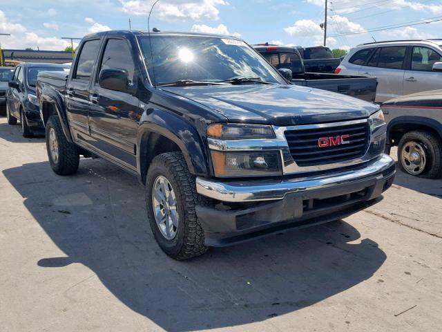 1GTJTCDP0A8137947 - 2010 GMC CANYON SLE BLACK photo 1