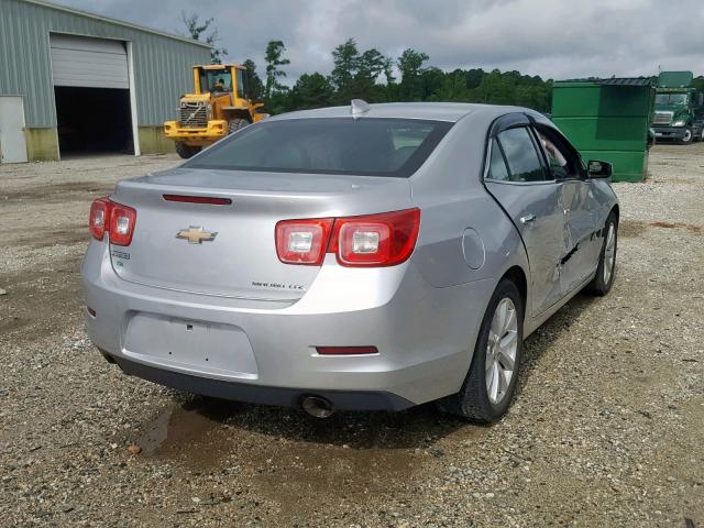1G11F5SL7FF313049 - 2015 CHEVROLET MALIBU LTZ 银色 照片 4
