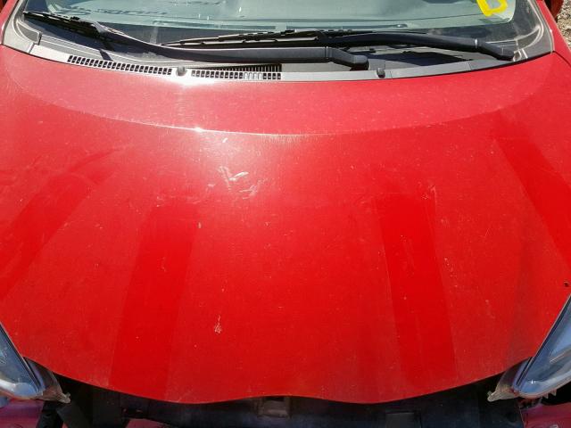 JTDKDTB33F1581714 - 2015 TOYOTA PRIUS C RED photo 7