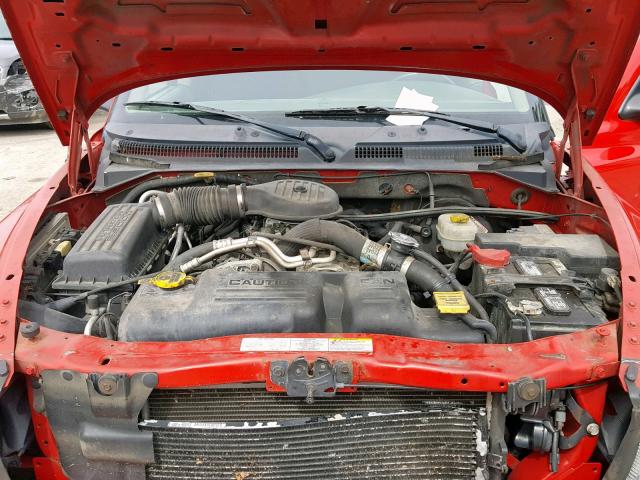 1D4HS48Z73F564336 - 2003 DODGE DURANGO SL RED photo 7