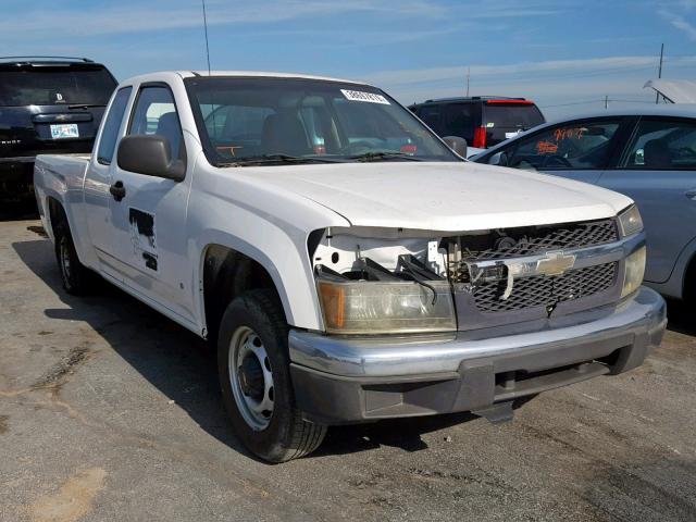 1GCCS198568332953 - 2006 CHEVROLET COLORADO WHITE photo 1