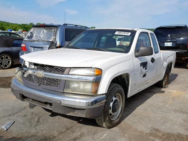 1GCCS198568332953 - 2006 CHEVROLET COLORADO WHITE photo 2