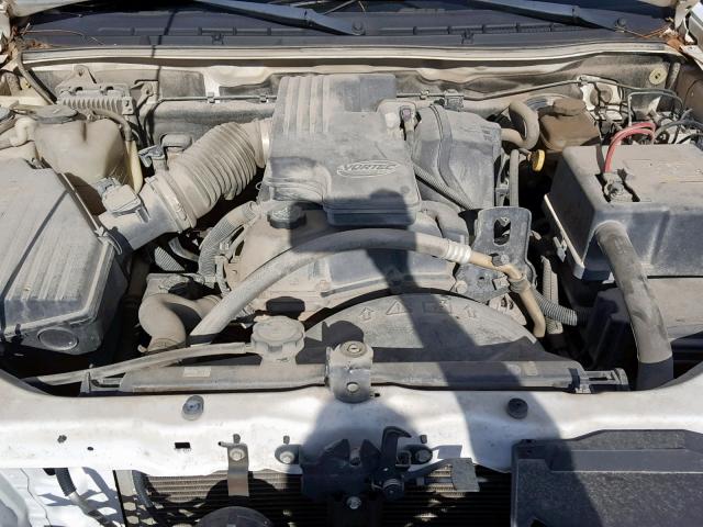 1GCCS198568332953 - 2006 CHEVROLET COLORADO WHITE photo 7