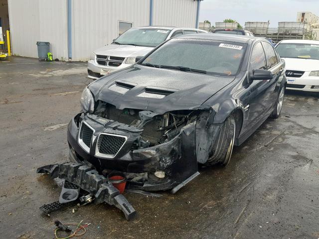 6G2EC57Y69L173370 - 2009 PONTIAC G8 GT BLACK photo 2