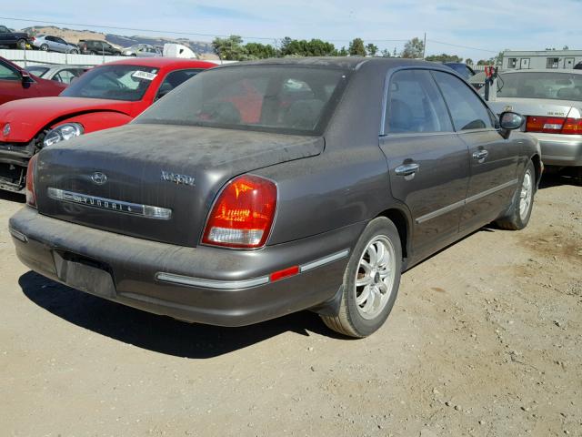 KMHFU45E52A212881 - 2002 HYUNDAI XG 350 GRAY photo 4