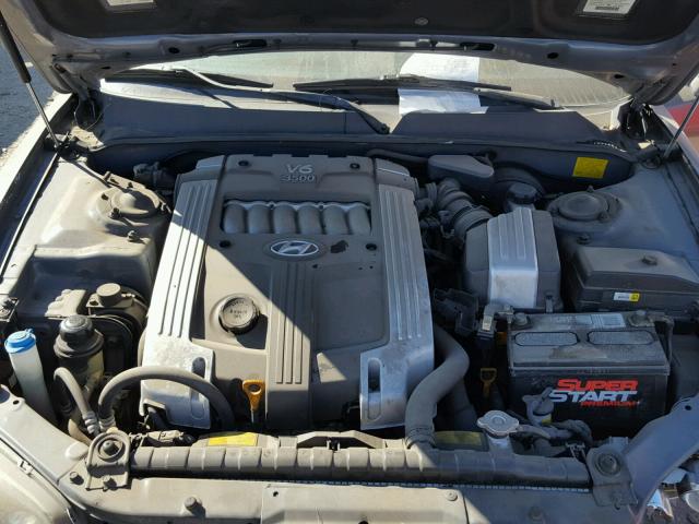 KMHFU45E52A212881 - 2002 HYUNDAI XG 350 GRAY photo 7