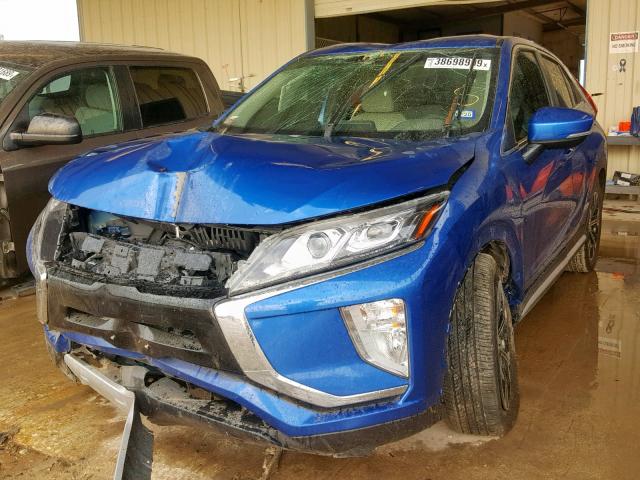 JA4AT5AA4JZ066901 - 2018 MITSUBISHI ECLIPSE CR BLUE photo 2