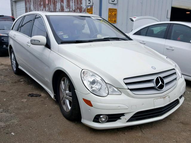 4JGCB22E68A073239 - 2008 MERCEDES-BENZ R 320 CDI WHITE photo 1