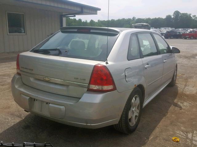 1G1ZU64835F211995 - 2005 CHEVROLET MALIBU MAX 银色 照片 4