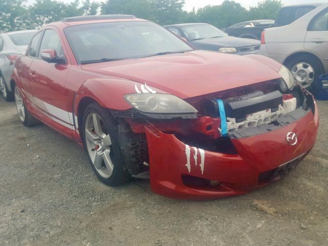 JM1FE17N150156414 - 2005 MAZDA RX8 RED photo 1