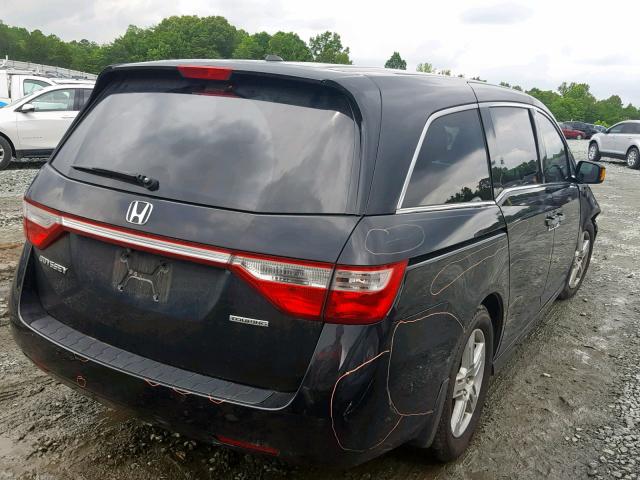 5FNRL5H95DB063780 - 2013 HONDA ODYSSEY TO TAN photo 4