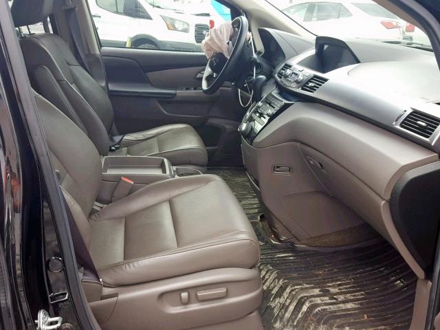 5FNRL5H95DB063780 - 2013 HONDA ODYSSEY TO TAN photo 5