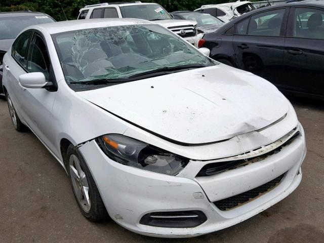 1C3CDFBB3FD310233 - 2015 DODGE DART SXT WHITE photo 1