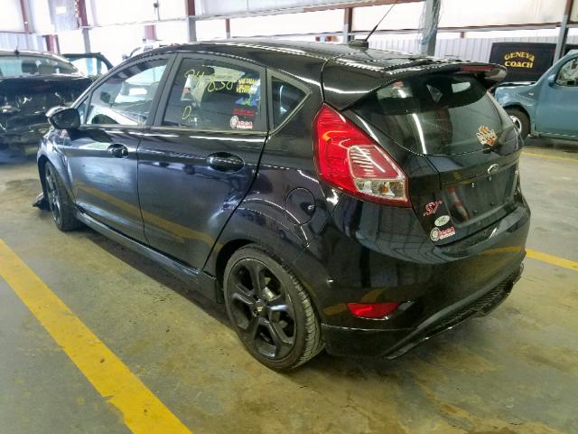 3FADP4GX6FM145014 - 2015 FORD FIESTA ST BLACK photo 3