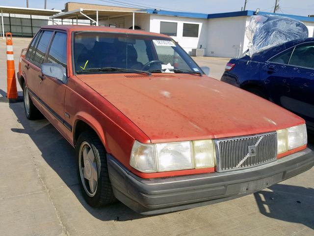 YV1JS8701N1087132 - 1992 VOLVO 940 BASE RED photo 1