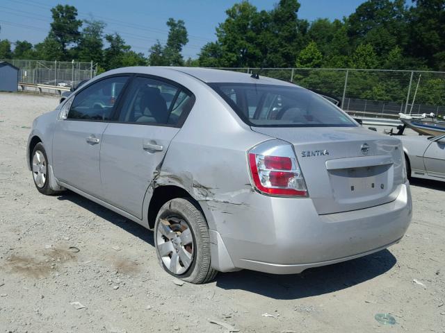 3N1AB61E49L657916 - 2009 NISSAN SENTRA 2.0 SILVER photo 3