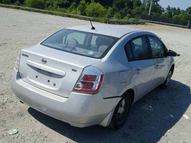 3N1AB61E49L657916 - 2009 NISSAN SENTRA 2.0 SILVER photo 4