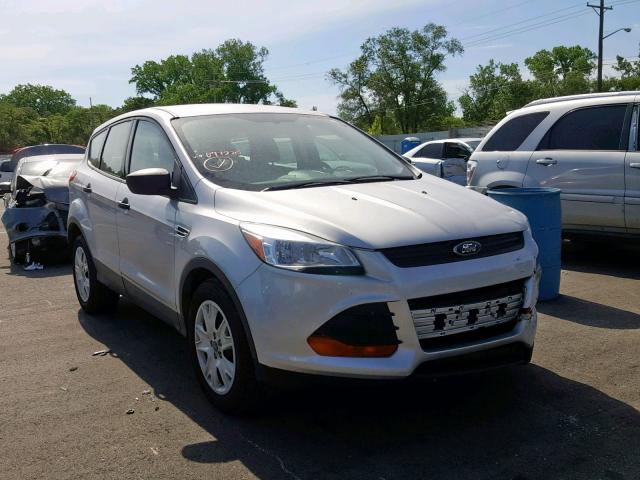 1FMCU0F75GUB97820 - 2016 FORD ESCAPE S SILVER photo 1