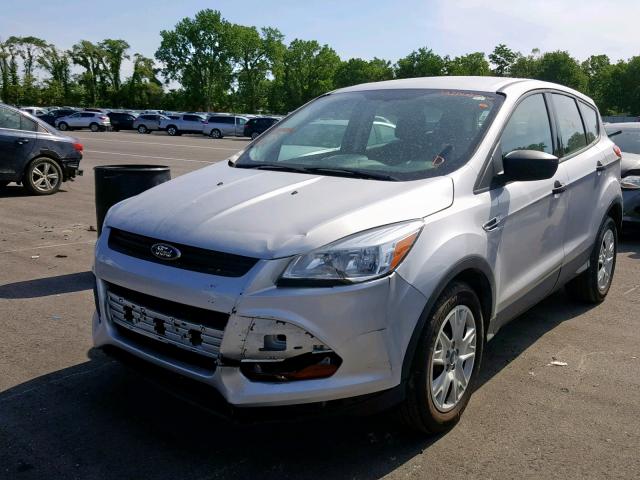 1FMCU0F75GUB97820 - 2016 FORD ESCAPE S SILVER photo 2