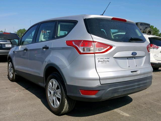 1FMCU0F75GUB97820 - 2016 FORD ESCAPE S SILVER photo 3