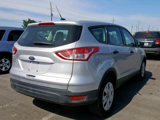 1FMCU0F75GUB97820 - 2016 FORD ESCAPE S SILVER photo 4