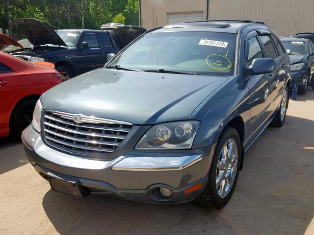 2A8GF78406R753953 - 2006 CHRYSLER PACIFICA L GREEN photo 2