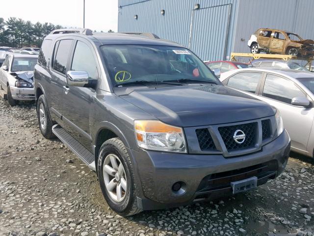 5N1BA0ND1BN620438 - 2011 NISSAN ARMADA SV BROWN photo 1