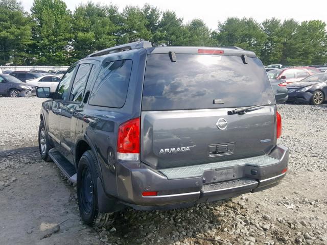 5N1BA0ND1BN620438 - 2011 NISSAN ARMADA SV BROWN photo 3