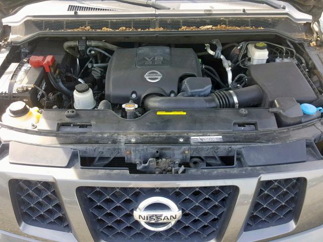 5N1BA0ND1BN620438 - 2011 NISSAN ARMADA SV BROWN photo 7