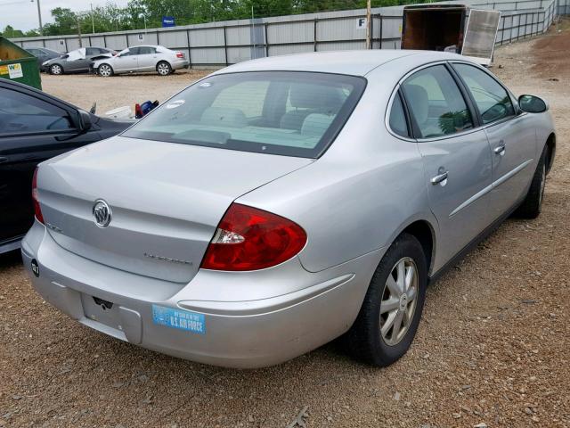 2G4WC532951332456 - 2005 BUICK LACROSSE C SILVER photo 4