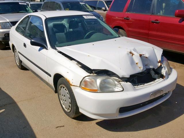 1HGEJ6129VL098491 - 1997 HONDA CIVIC DX WHITE photo 1