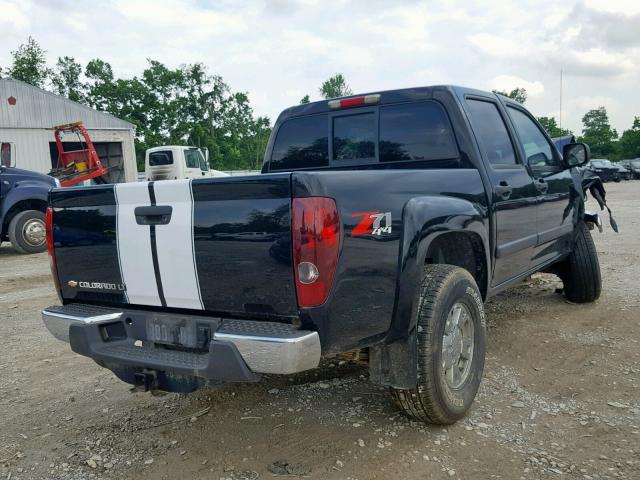 1GCDT43E888183832 - 2008 CHEVROLET COLORADO L BLACK photo 4
