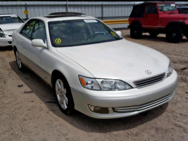 JT8BF28G5Y5083748 - 2000 LEXUS ES 300 WHITE photo 1