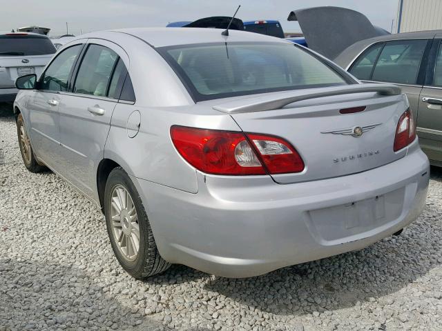 1C3LC56KX7N526440 - 2007 CHRYSLER SEBRING TO SILVER photo 3