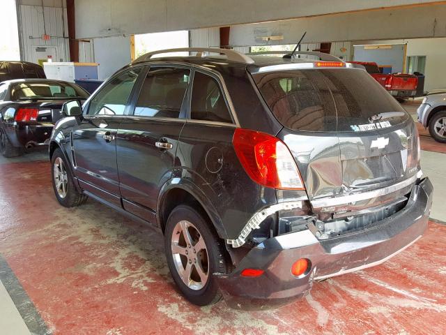 3GNAL3EK5DS567463 - 2013 CHEVROLET CAPTIVA LT BLACK photo 3