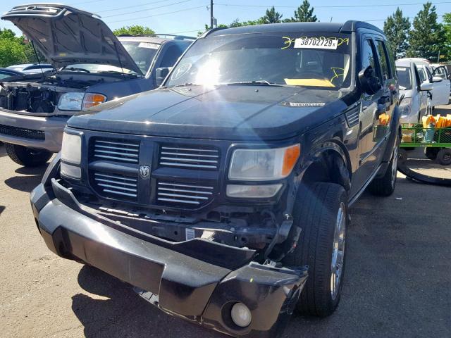 1D8GU58647W687971 - 2007 DODGE NITRO R/T BLACK photo 2