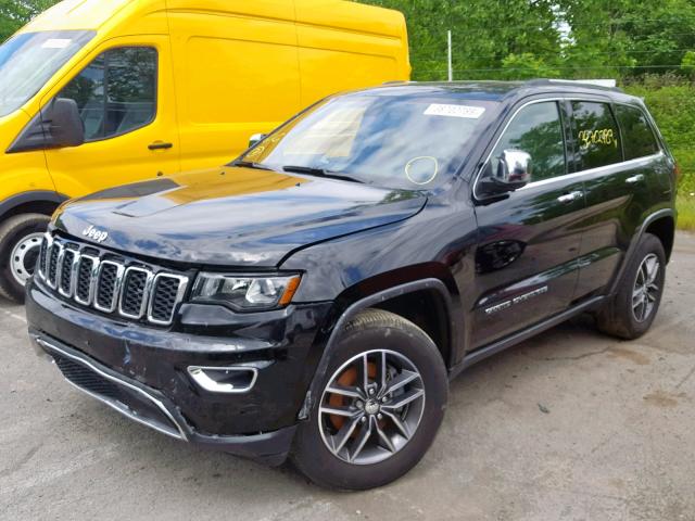 1C4RJFBG0HC836354 - 2017 JEEP GRAND CHER BLACK photo 2