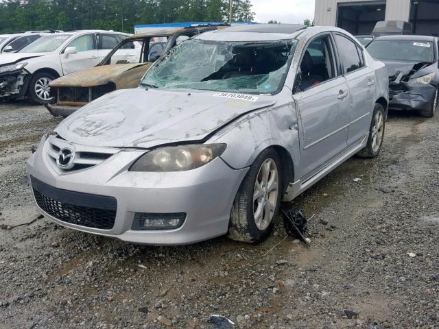 JM1BK323071736937 - 2007 MAZDA 3 S SILVER photo 2