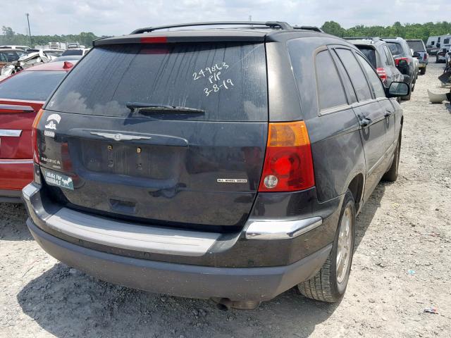 2C8GF68455R255830 - 2005 CHRYSLER PACIFICA T BLACK photo 4