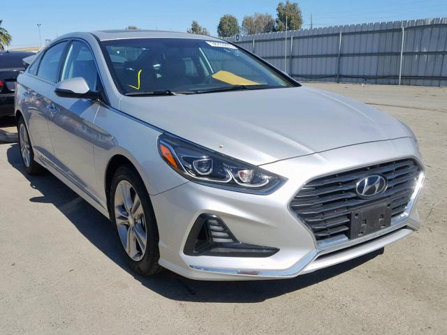 5NPE34AFXJH645301 - 2018 HYUNDAI SONATA SPO SILVER photo 1