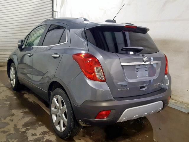 KL4CJHSB4FB177102 - 2015 BUICK ENCORE PRE GRAY photo 3