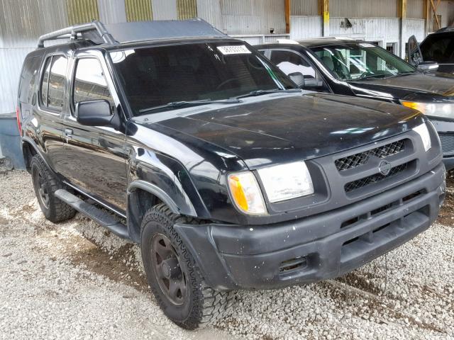 5N1ED28Y4YC571111 - 2000 NISSAN XTERRA XE BLACK photo 1