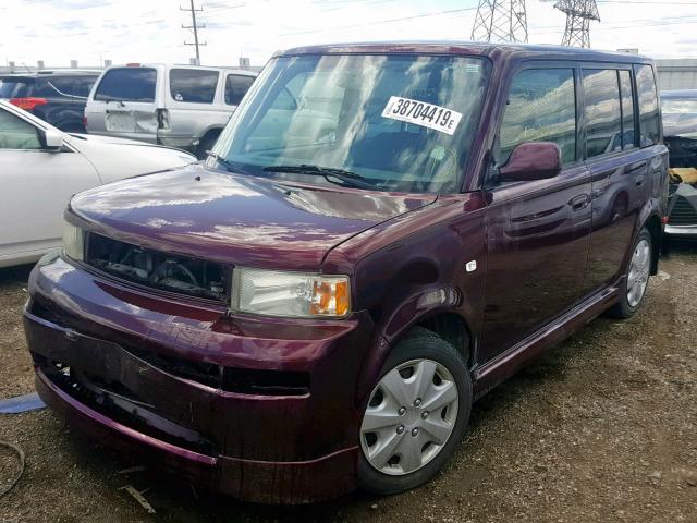 JTLKT324750203030 - 2005 TOYOTA SCION XB 勃艮第红 照片 2