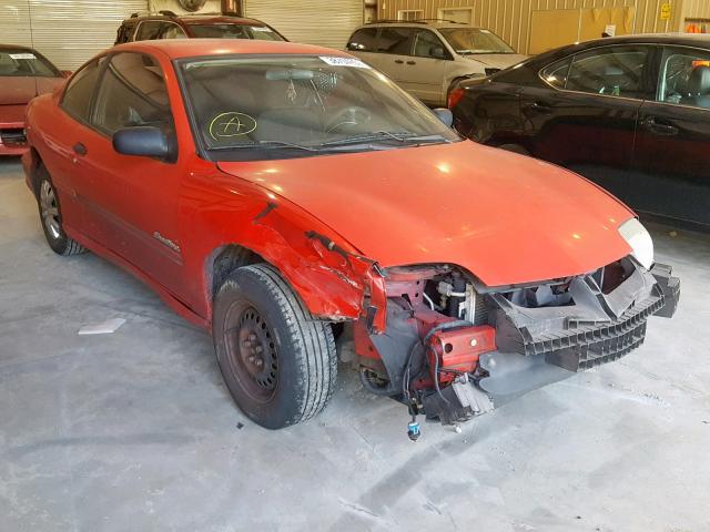 1G2JB124617256158 - 2001 PONTIAC SUNFIRE SE RED photo 1