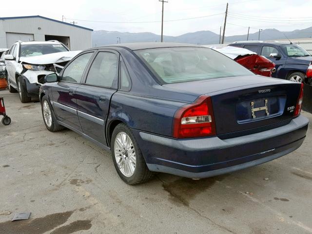 YV1TS94D3Y1142593 - 2000 VOLVO S80 BLUE photo 3